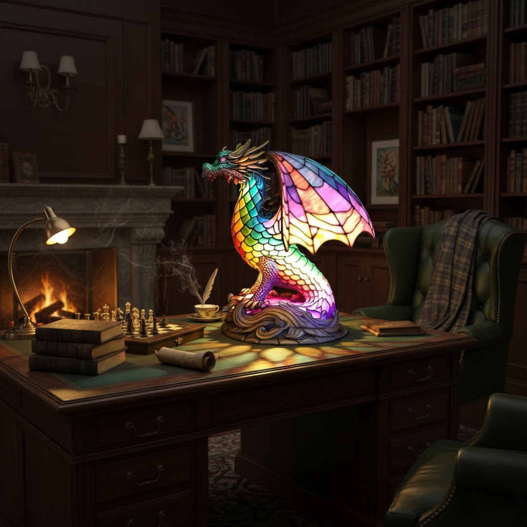 Lampara Dragón Encantado Wammes
