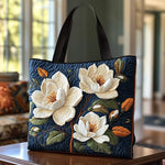 Quilted Handmade Bag - Delicate Magnolia