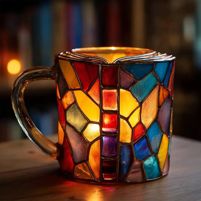 Taza Libro Artesano 3D Aurora