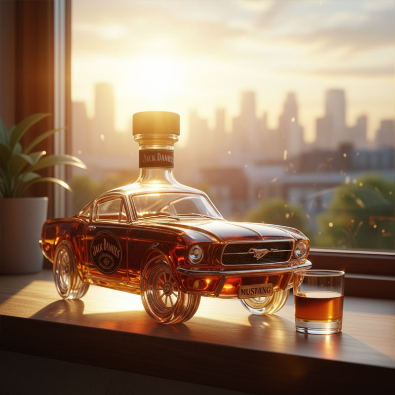 Whisky Botella - Edición Mustang