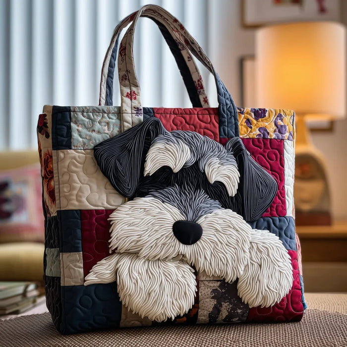 Bolso artesanal - Schnauzer