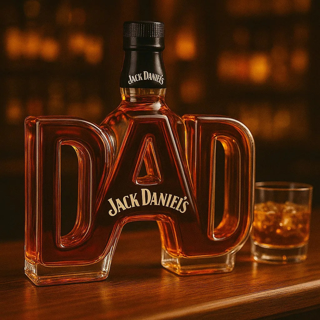 Botella de whisky Jack Daniel's - Edición Papá