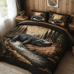 Conjunto de ropa de cama acolchada de 3 piezas - Animales del Bosque