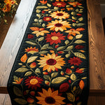 Camino de mesa acolchado - Girasol de Otoño