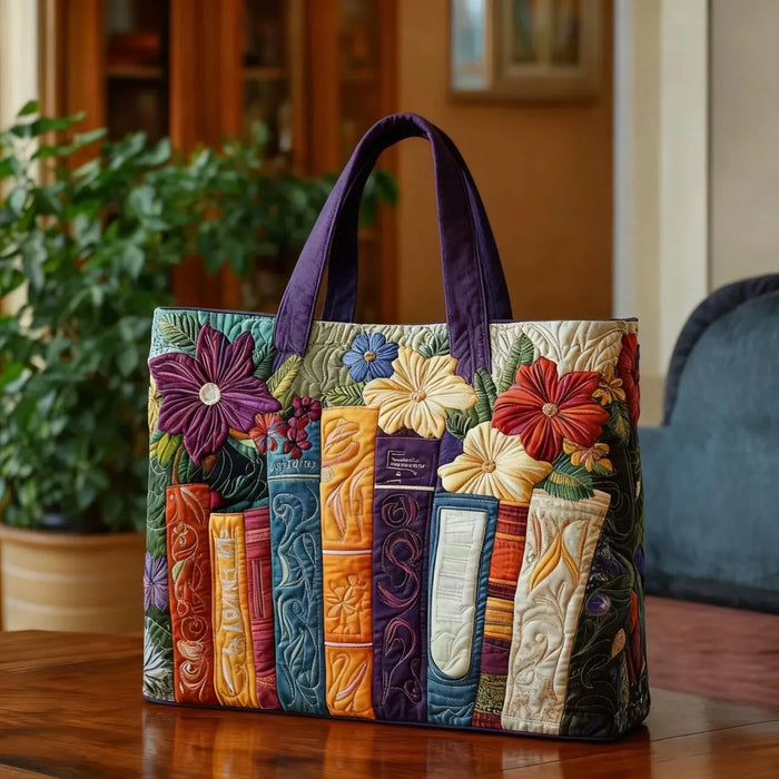 Sac Matelassé - Book Lover