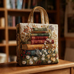 Quilted Handmade Bag - Floral Design