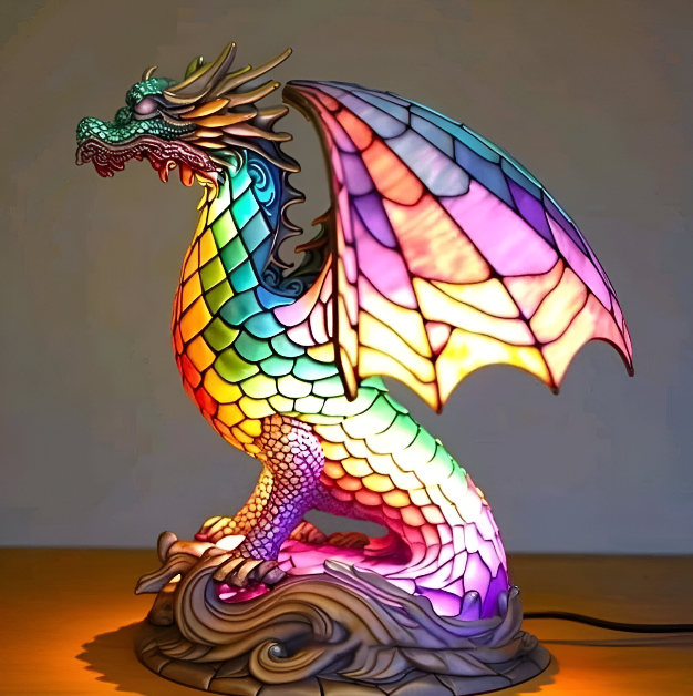 Lampara Dragón Encantado Wammes