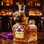 Botella de Whisky - Edición Bulldog Francés