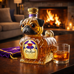 Botella de Whisky - Edición Bulldog Francés