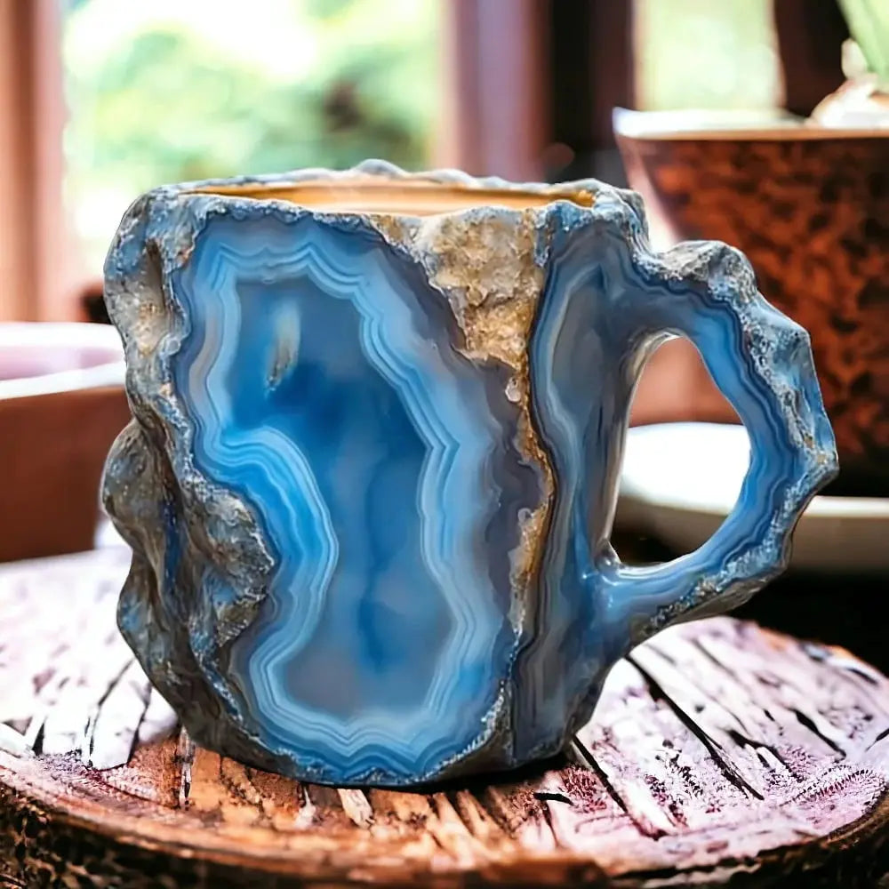 Tazas de Café en Cristal Mineral