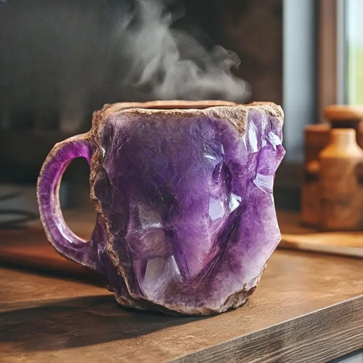 Tazas de Café en Cristal Mineral