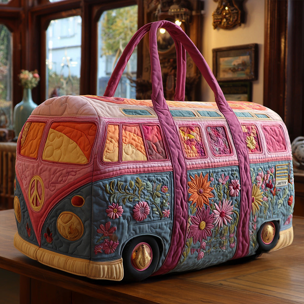 Retro Breeze Padded Travel Bag