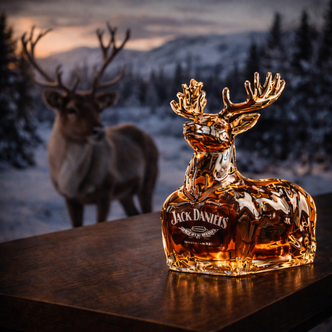Whisky Jack Daniel's Botella - Edición Muñeco de Nieve