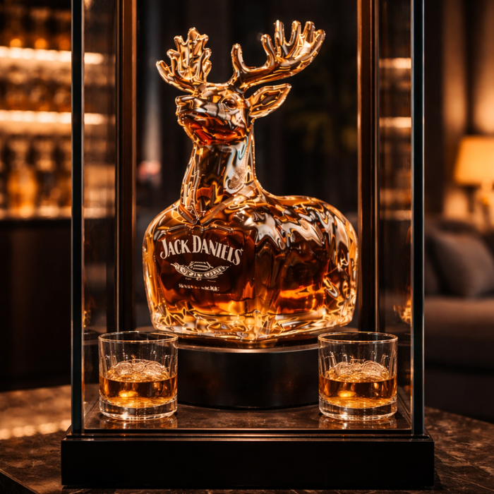 Whisky Jack Daniel's Botella - Edición Muñeco de Nieve