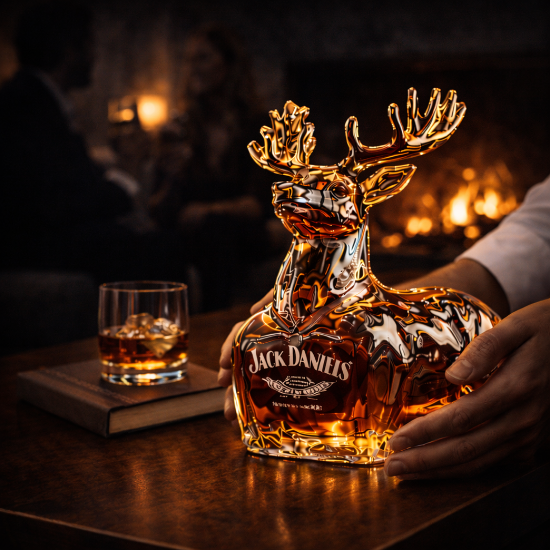 Whisky Jack Daniel's Botella - Edición Muñeco de Nieve