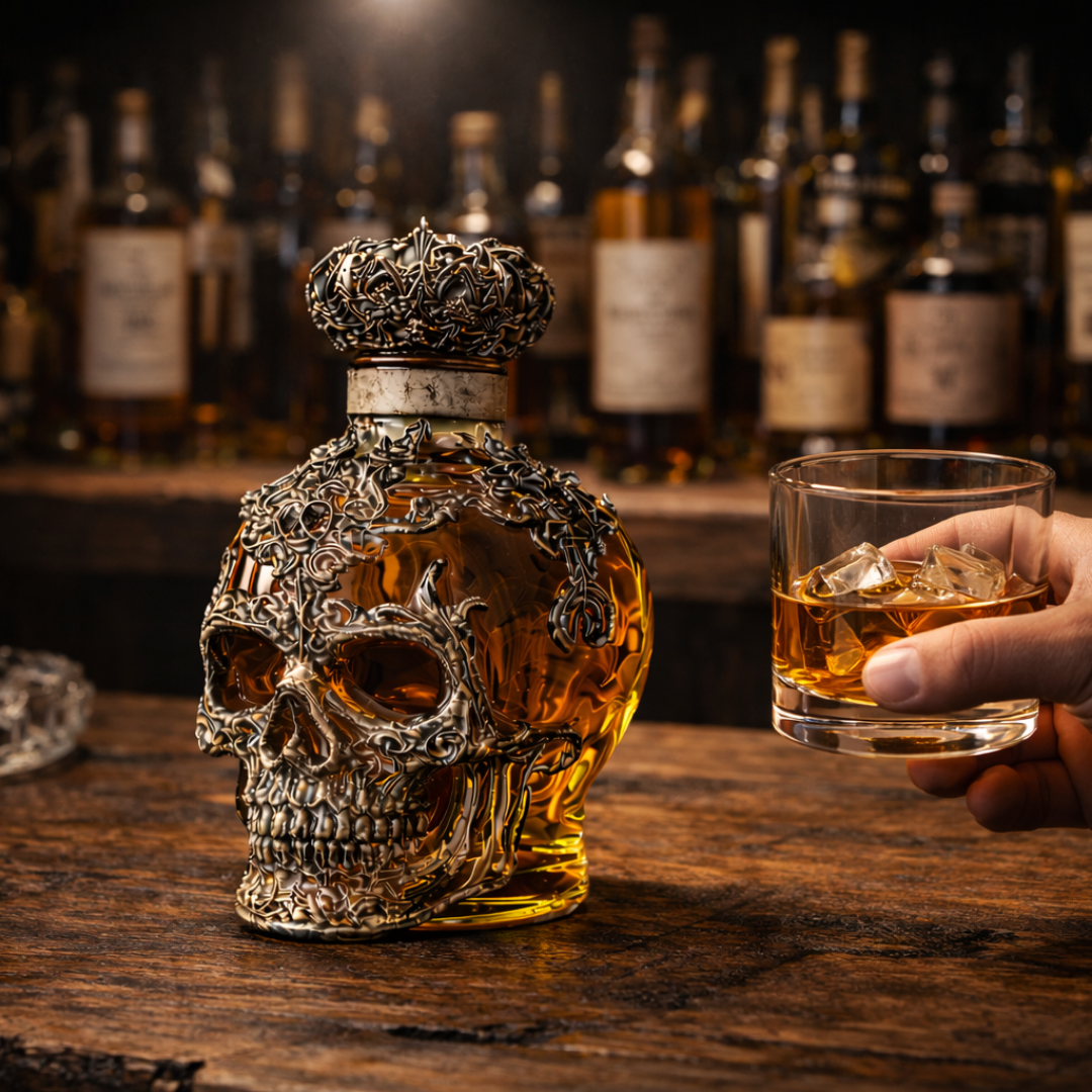 Botella de Whisky - Edición Calavera