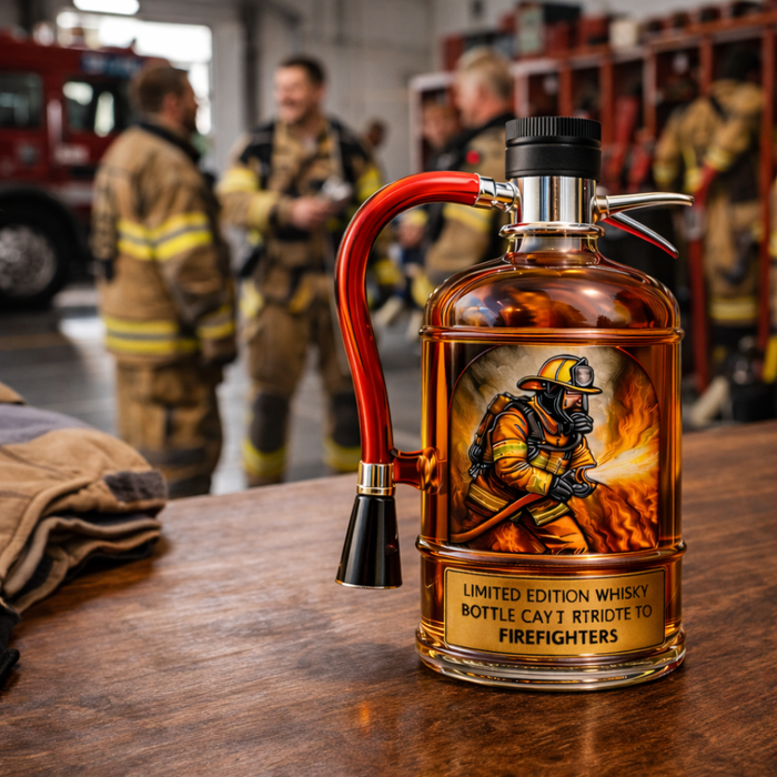 Botella de whisky - Edición Extintor