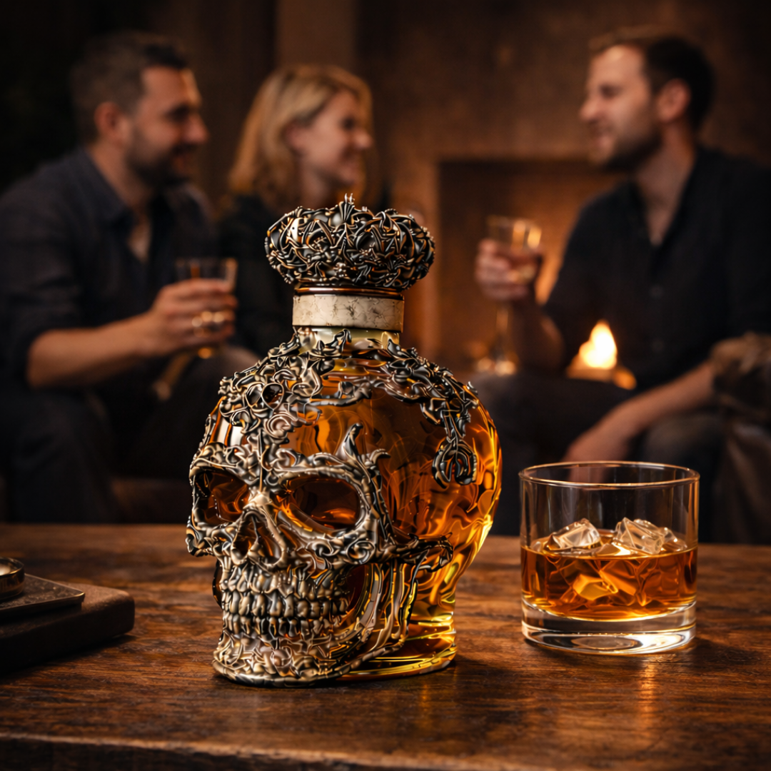 Botella de Whisky - Edición Calavera