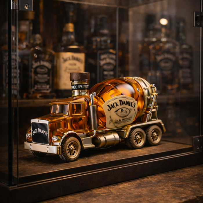 Botella de whisky Jack Daniel's - Edición Truck