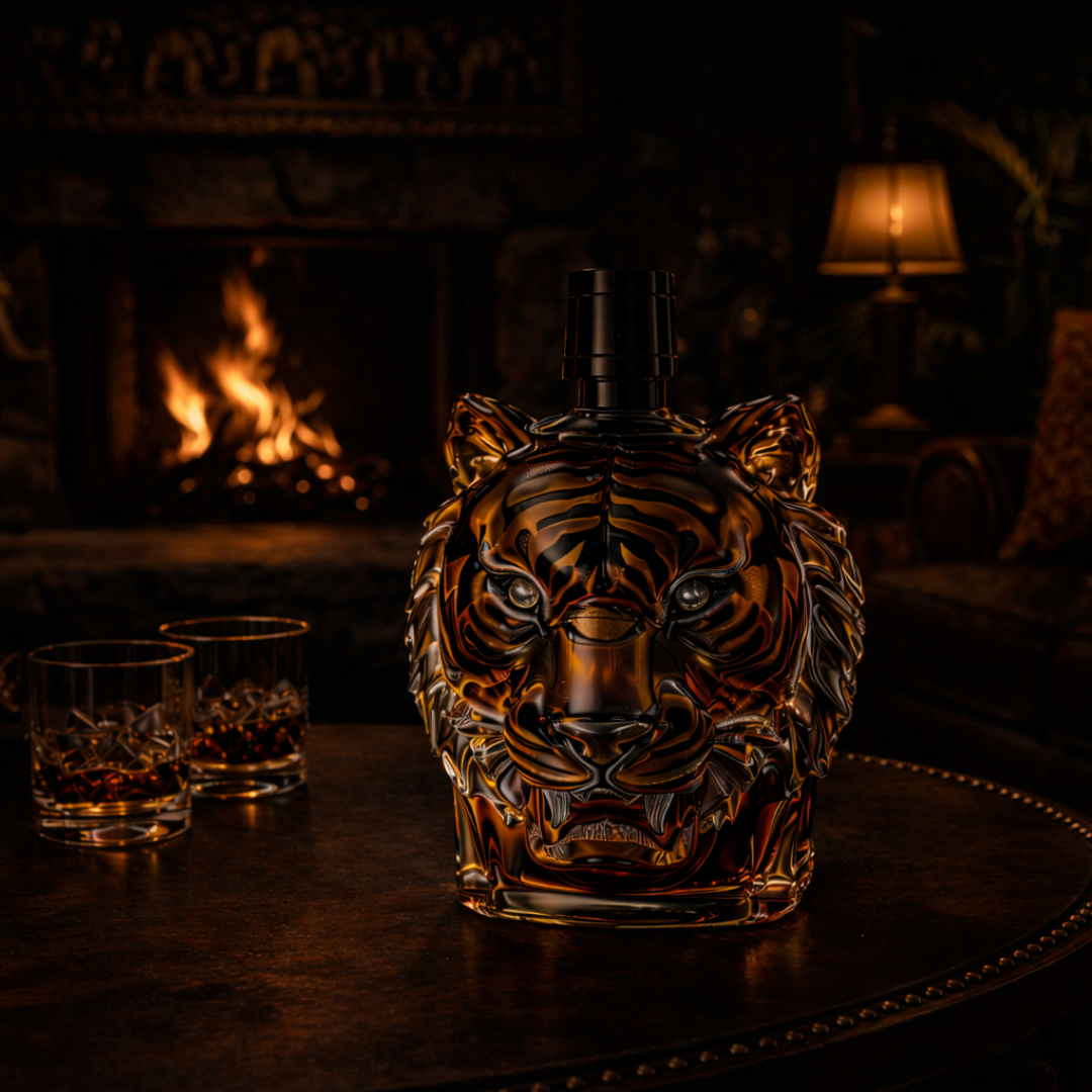 Botella de Whisky - Edición Tigre