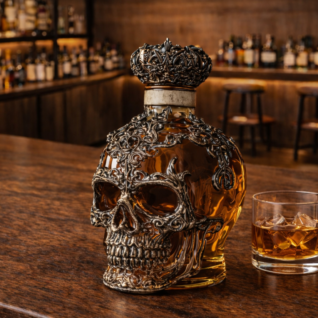 Botella de Whisky - Edición Calavera