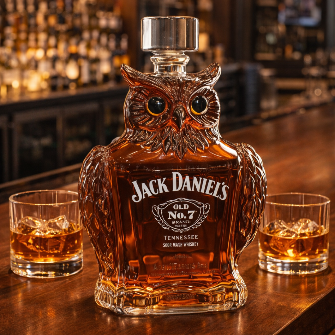 Botella de whisky - Edición nutria