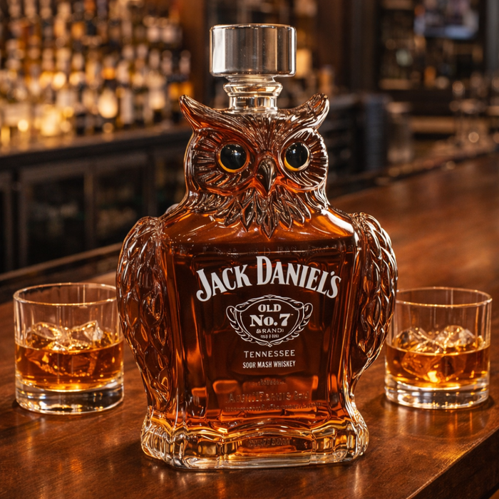 Botella de whisky - Edición nutria