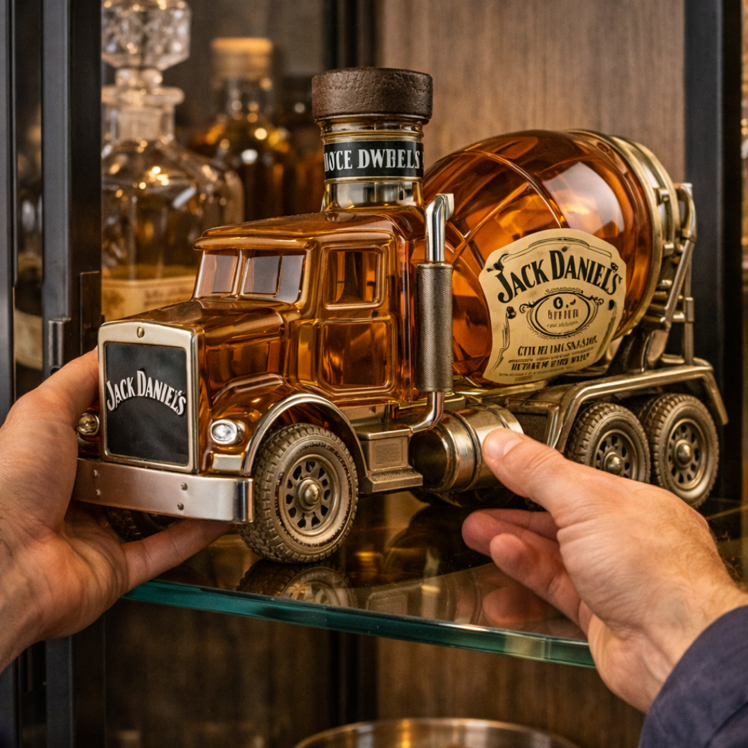 Botella de whisky Jack Daniel's - Edición Truck