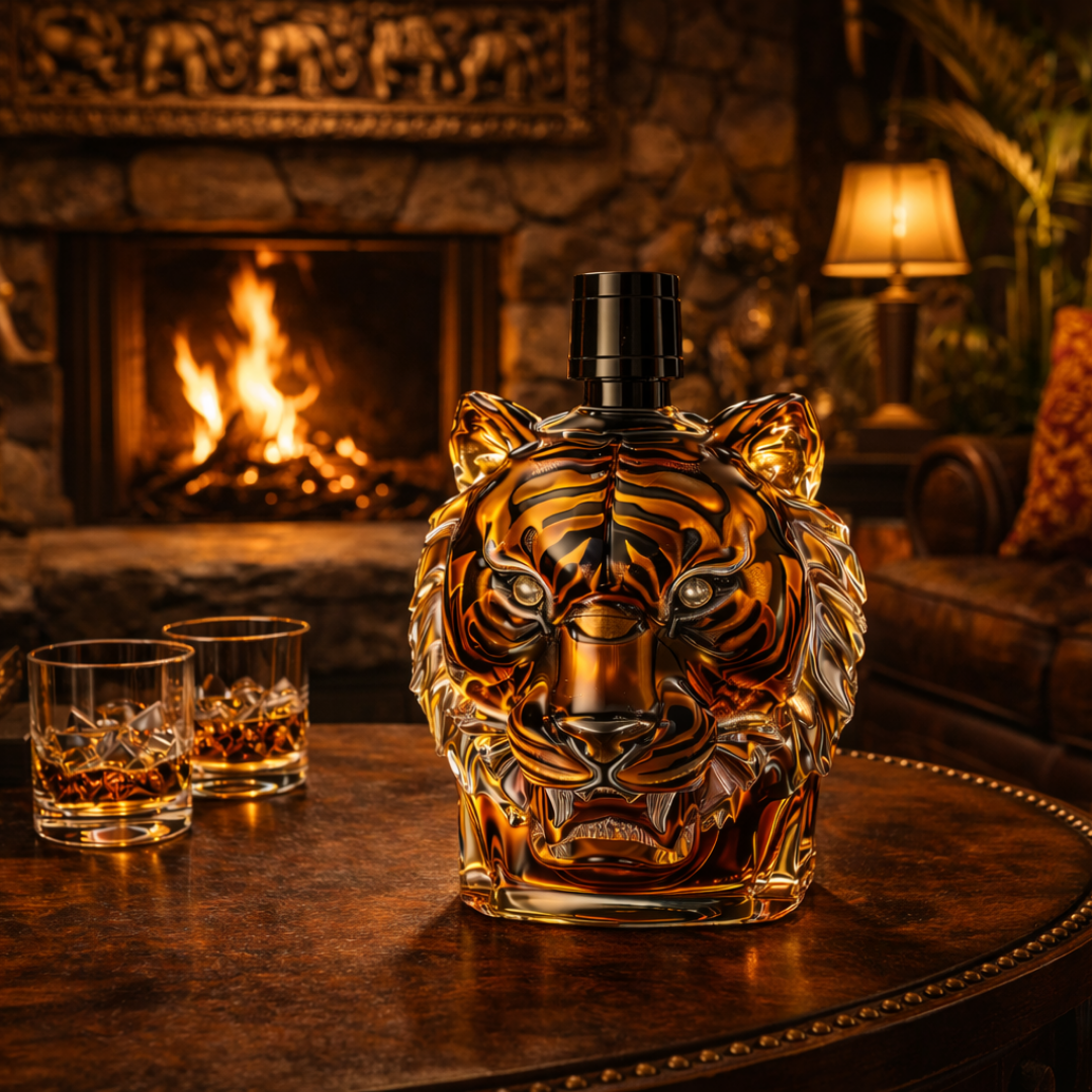 Botella de Whisky - Edición Tigre