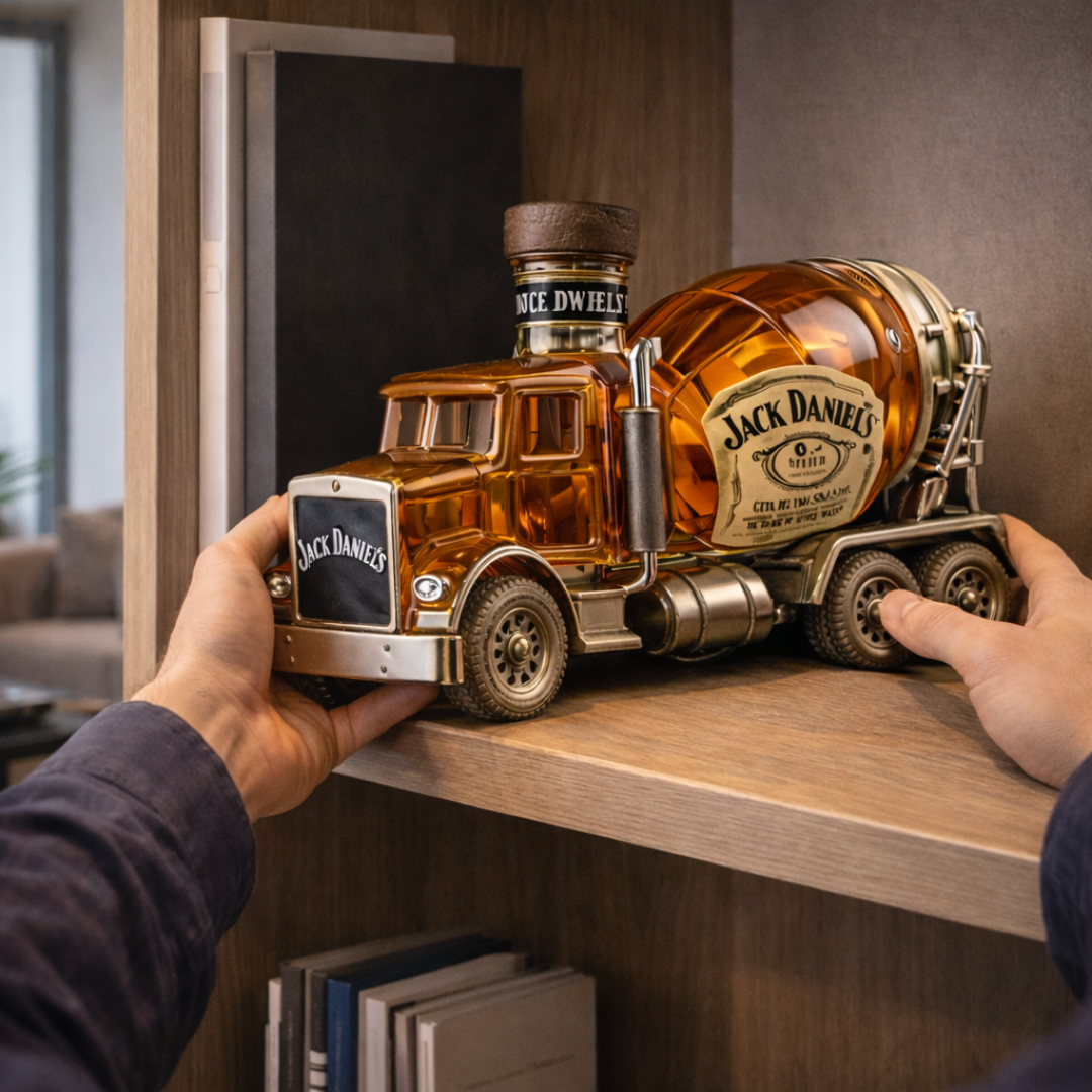 Botella de whisky Jack Daniel's - Edición Truck