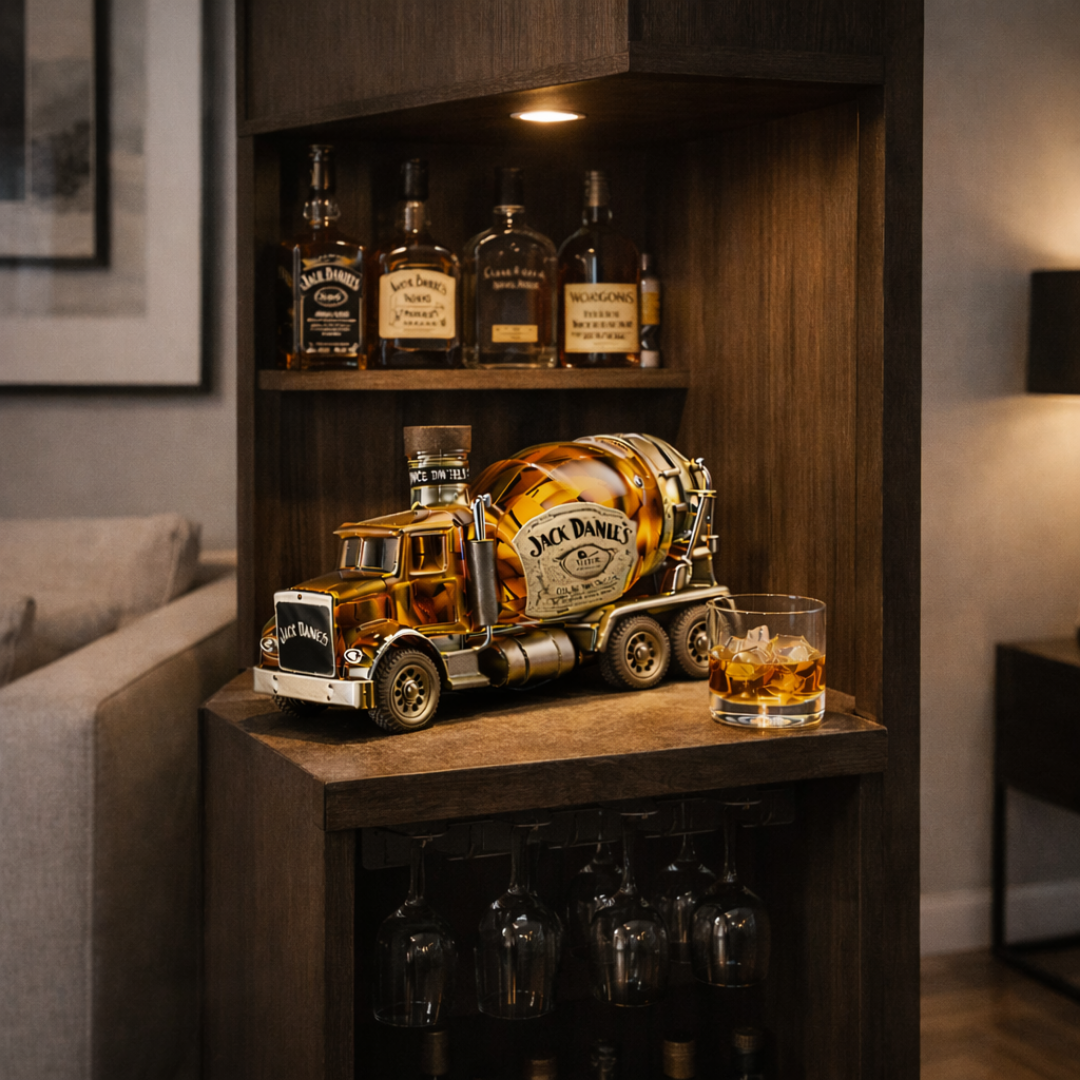 Botella de whisky Jack Daniel's - Edición Truck