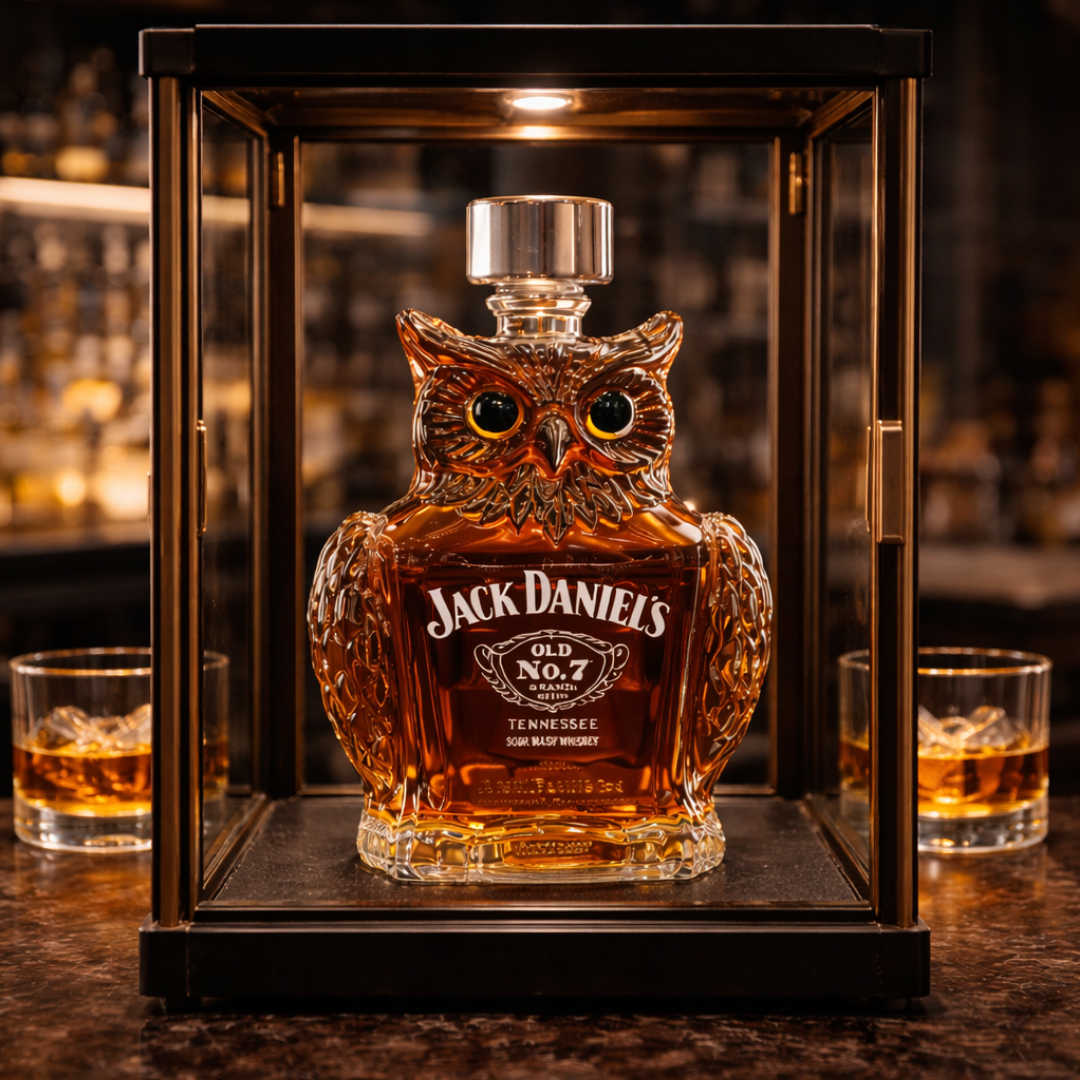 Botella de whisky - Edición nutria