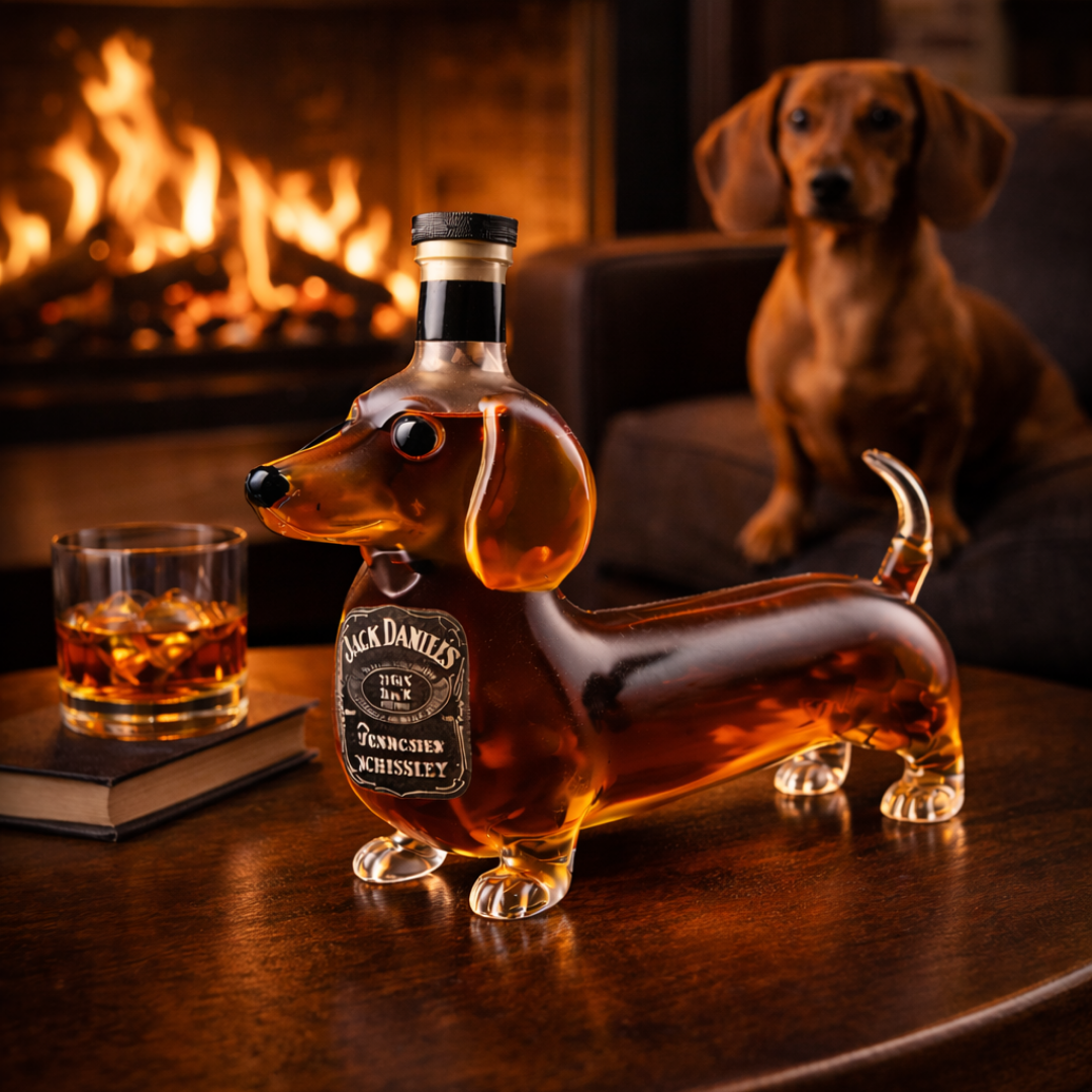 Whisky Jack Daniel's Botella - Edición Dachshund