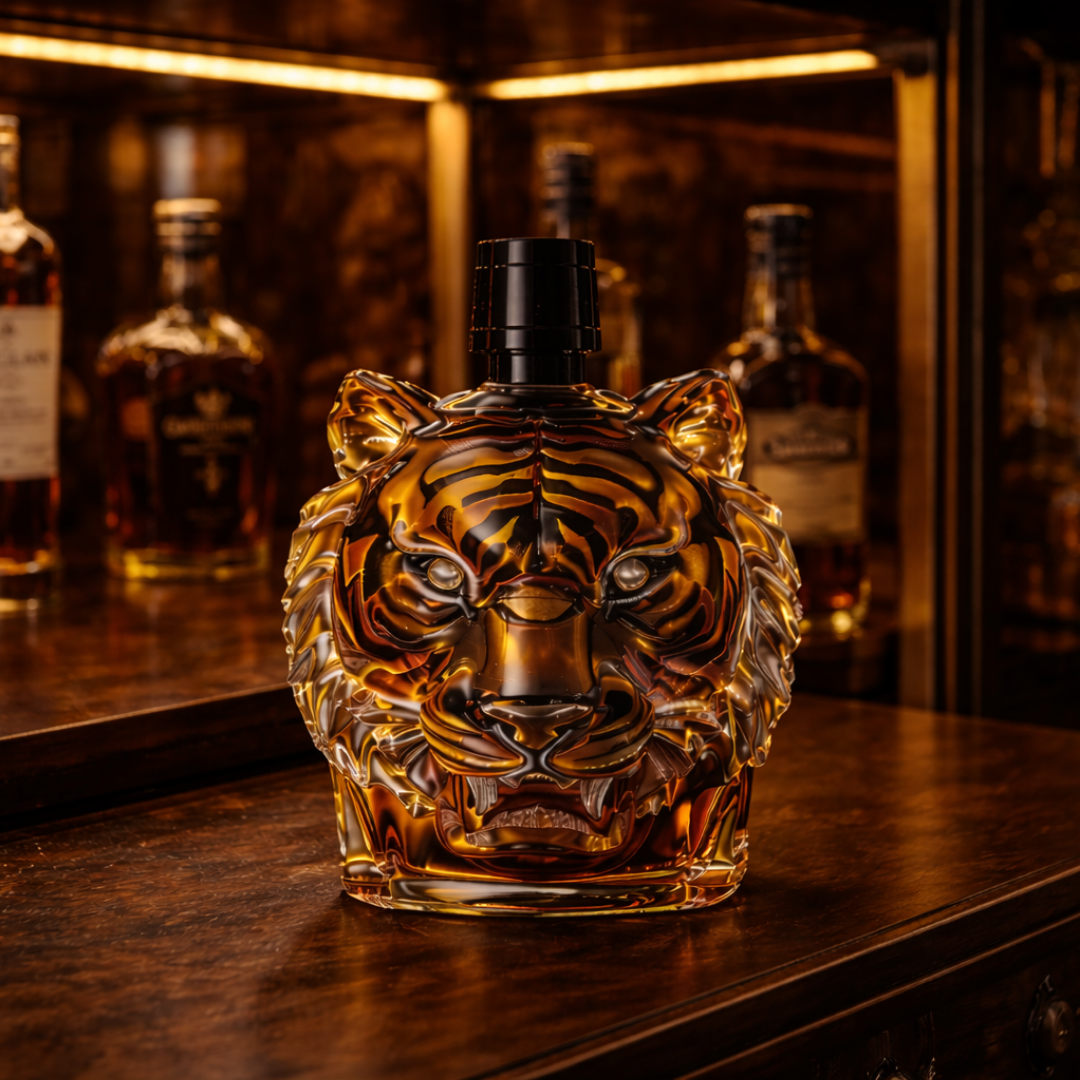 Botella de Whisky - Edición Tigre