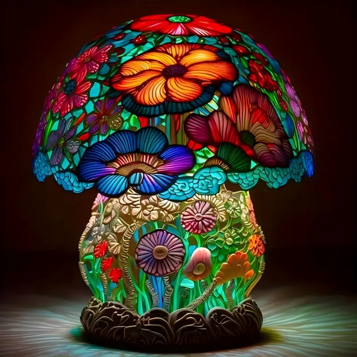 Lámpara Champignon Givrée