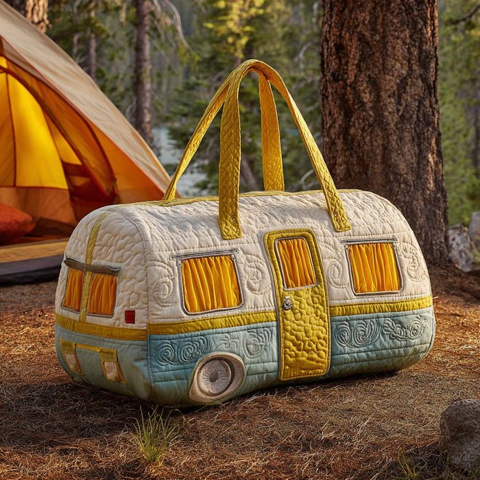 Sunny Camper Quilted Travel Bag