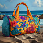 Bolsa de Duffle Acolchada Turtle Fiesta