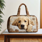 Warm Smile Quilted Travel Bag