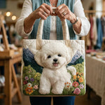 Quilted Handmade Bag - Enchanted Dog