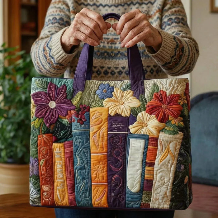 Sac Matelassé - Book Lover