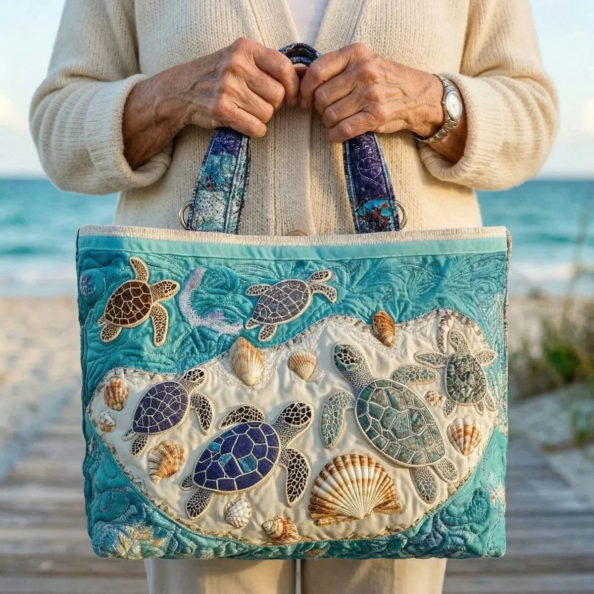 Bolsa Artesanal - Amor de Tortugas