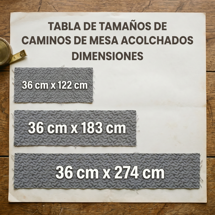 Camino de mesa acolchado - Jardín de Girasoles Artístico
